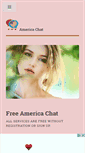 Mobile Screenshot of americachat.net